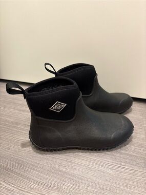 Muck Boots Black Ankle Rain & Snow Boots